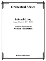 Infernal Galop (Can-Can) Orchestra sheet music cover